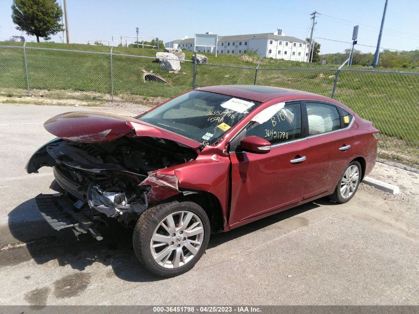 2015 NISSAN SENTRA SL - 3N1AB7AP1FY355070