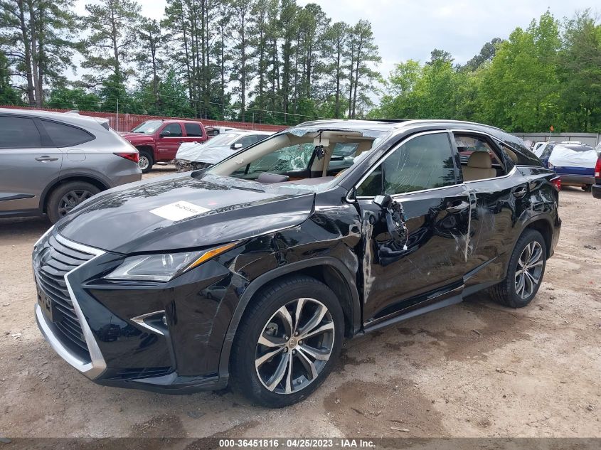 2017 LEXUS RX RX 350 - 2T2BZMCA1HC125063