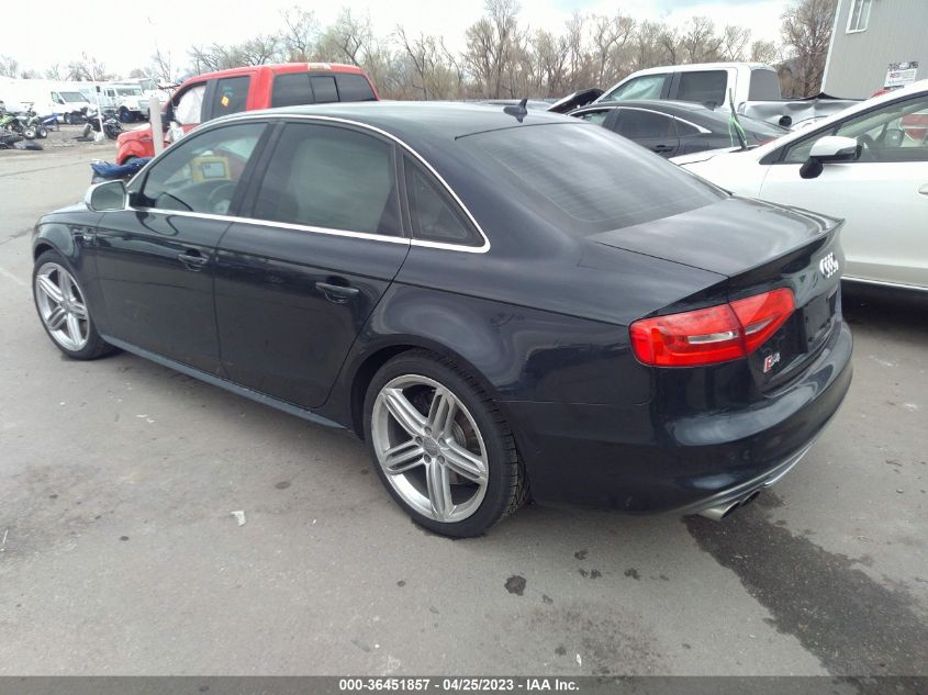 2014 AUDI S4 PREMIUM PLUS WAUBGAFL7EA121750