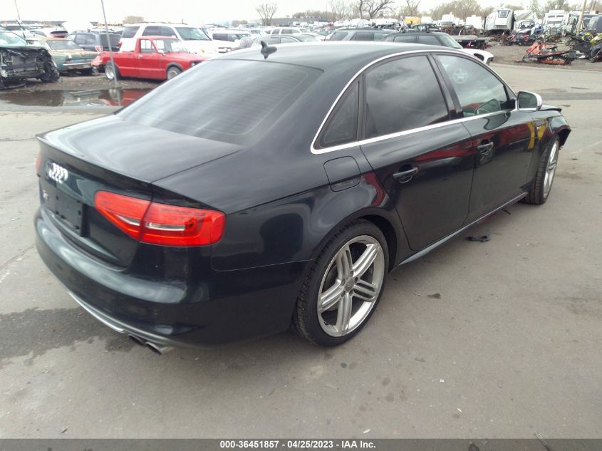2014 AUDI S4 PREMIUM PLUS WAUBGAFL7EA121750
