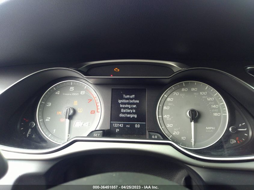 2014 AUDI S4 PREMIUM PLUS WAUBGAFL7EA121750