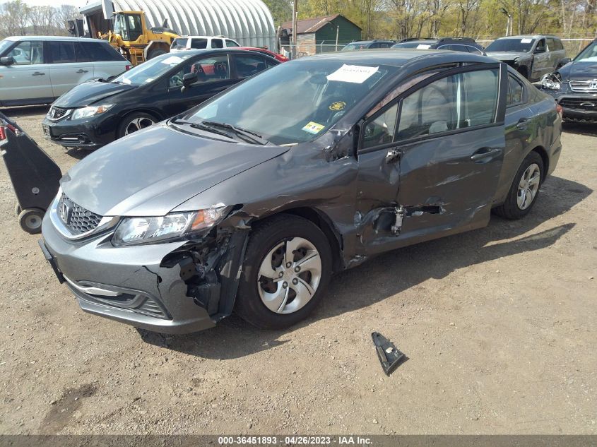 2013 HONDA CIVIC SDN LX - 19XFB2F52DE240912