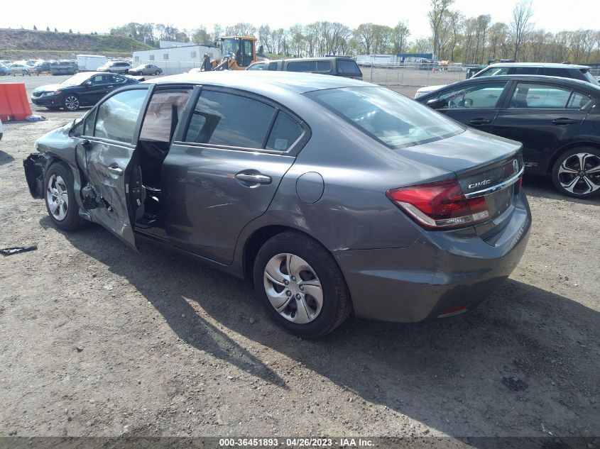 2013 HONDA CIVIC SDN LX - 19XFB2F52DE240912