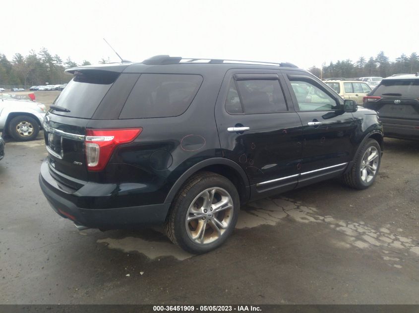 2014 FORD EXPLORER LIMITED - 1FM5K8F86EGC43317