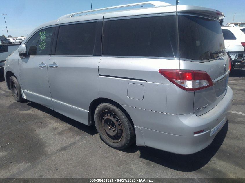 2013 NISSAN QUEST LE - JN8AE2KP3D9060324