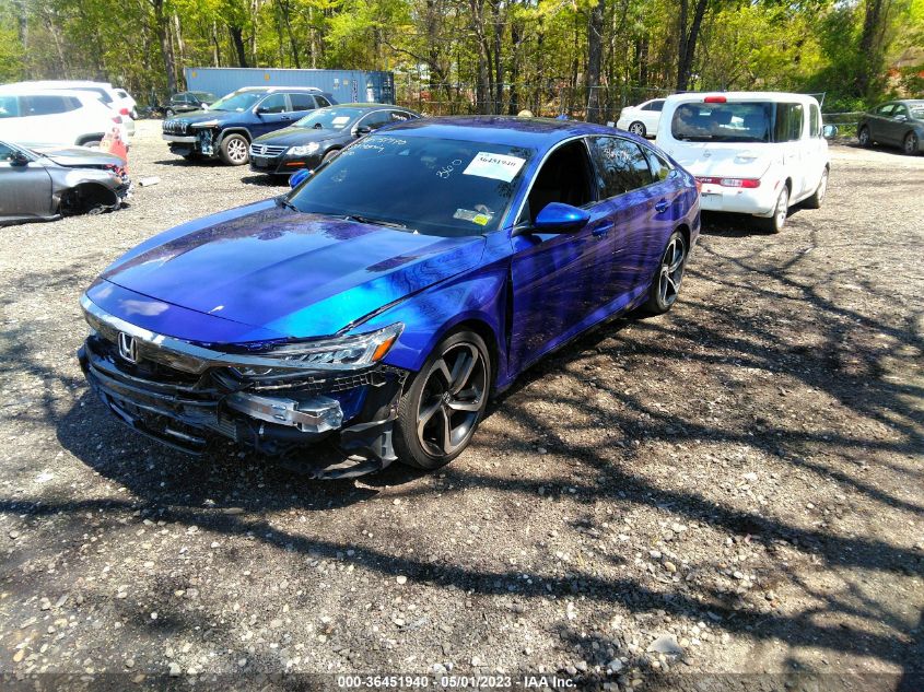 2020 HONDA ACCORD SEDAN SPORT - 1HGCV1F36LA125803