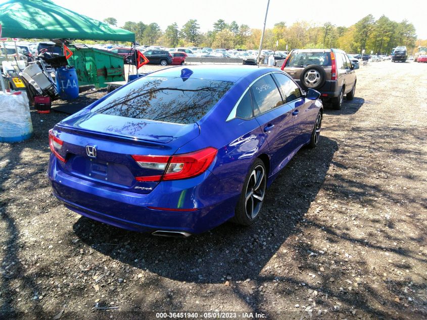2020 HONDA ACCORD SEDAN SPORT - 1HGCV1F36LA125803