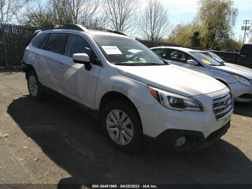 2016 SUBARU OUTBACK 2.5I PREMIUM - 4S4BSAEC4G3285527
