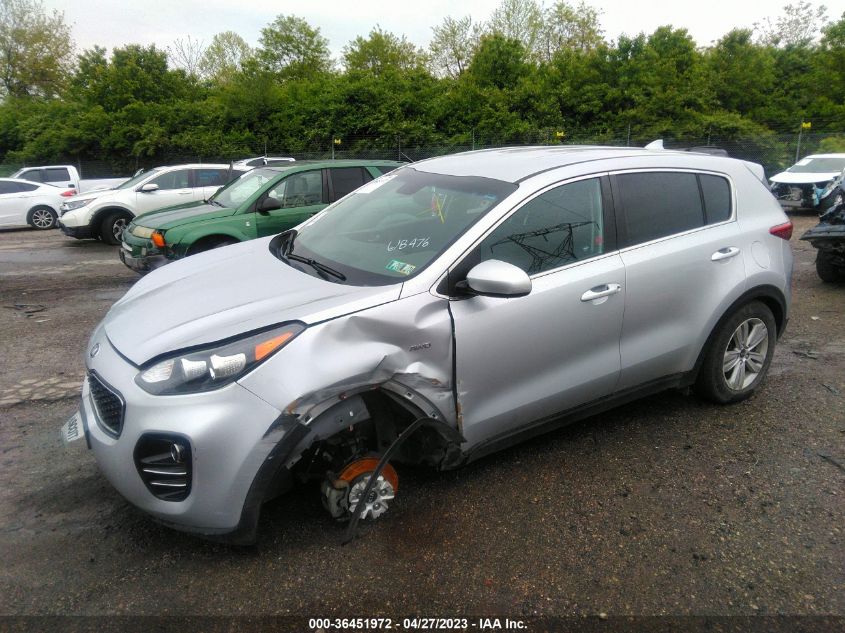 2017 KIA SPORTAGE LX - KNDPMCAC1H7189094