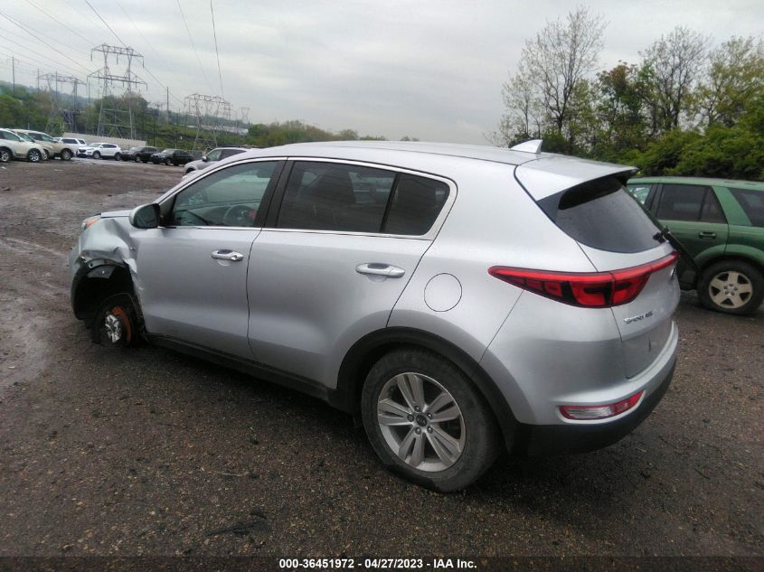 2017 KIA SPORTAGE LX - KNDPMCAC1H7189094
