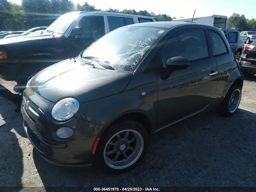 2013 FIAT 500 POP 3C3CFFAR7DT514355