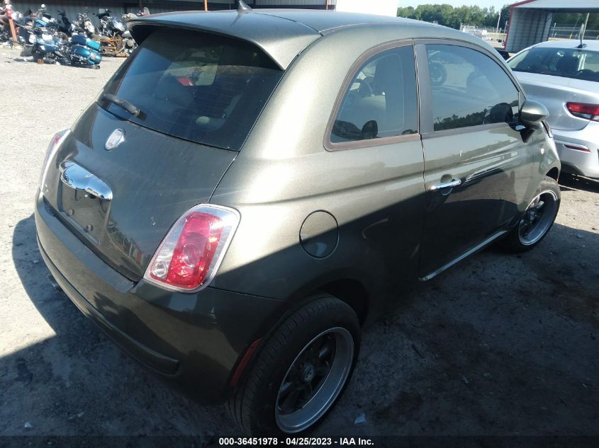2013 FIAT 500 POP 3C3CFFAR7DT514355