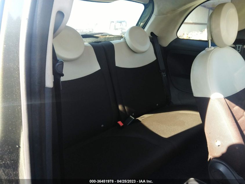 2013 FIAT 500 POP 3C3CFFAR7DT514355