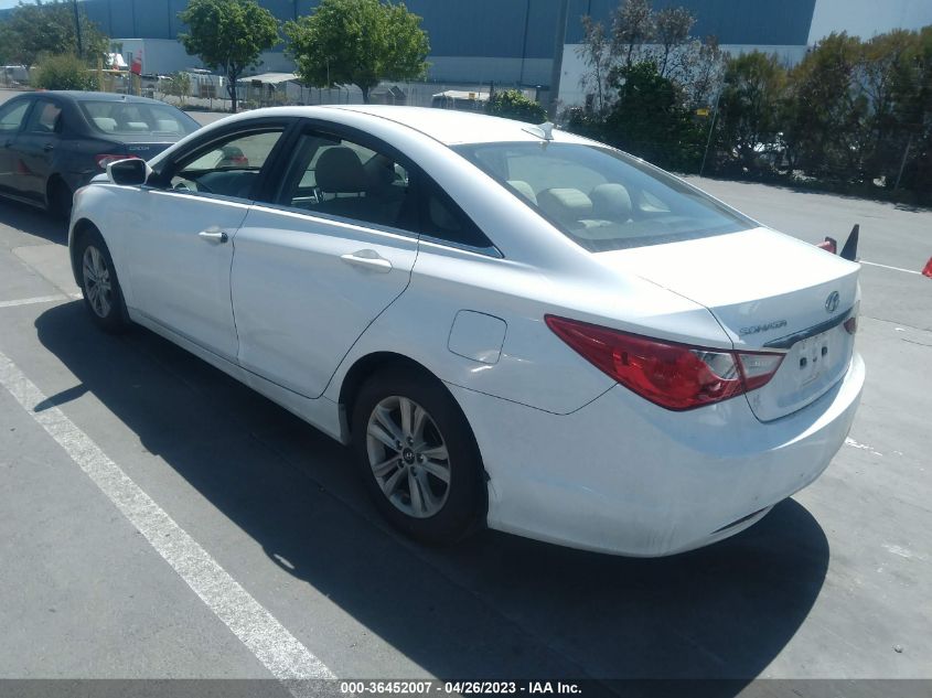 2013 HYUNDAI SONATA GLS PZEV - 5NPEB4AC1DH678152
