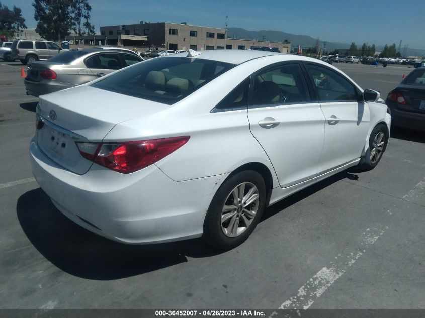 2013 HYUNDAI SONATA GLS PZEV - 5NPEB4AC1DH678152