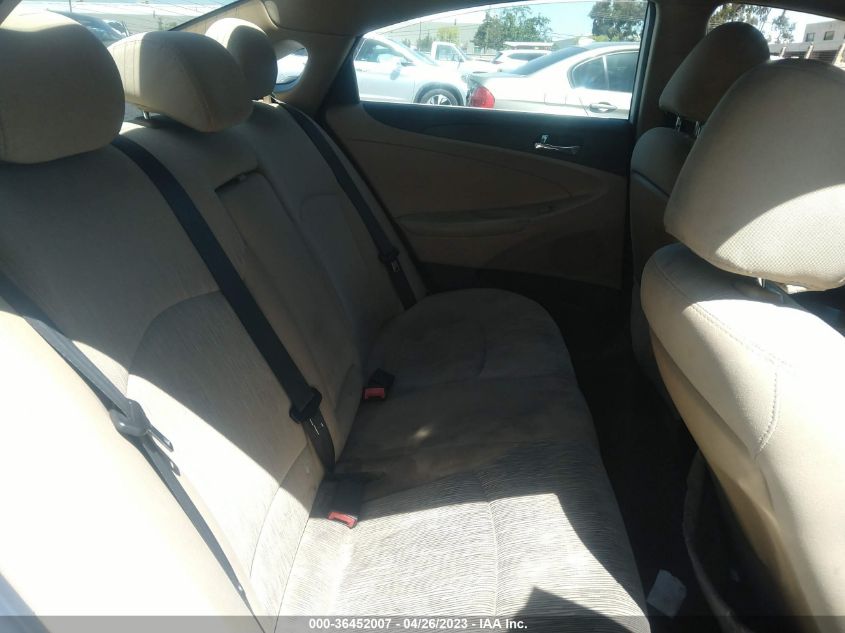 2013 HYUNDAI SONATA GLS PZEV - 5NPEB4AC1DH678152