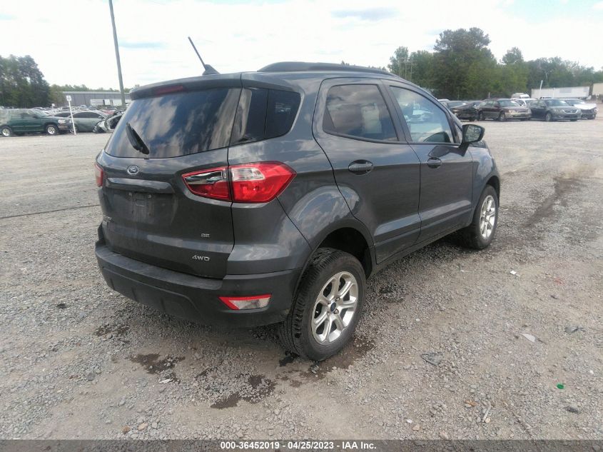 2021 FORD ECOSPORT SE - MAJ6S3GL5MC403830