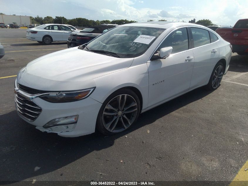 2021 CHEVROLET MALIBU LT - 1G1ZD5ST8MF033467