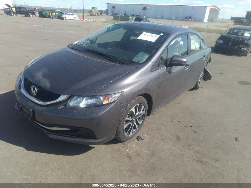 2014 HONDA CIVIC SEDAN EX - 2HGFB2F84EH543983