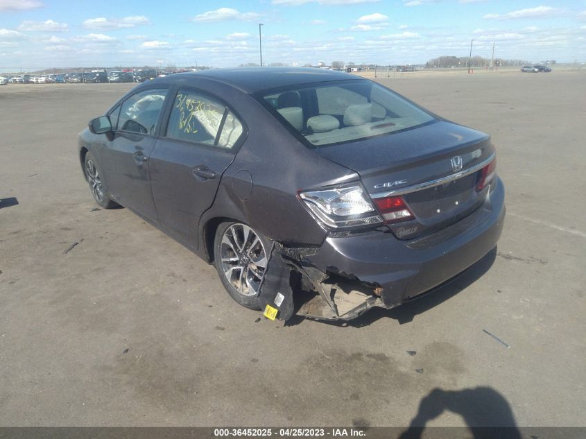 2014 HONDA CIVIC SEDAN EX - 2HGFB2F84EH543983