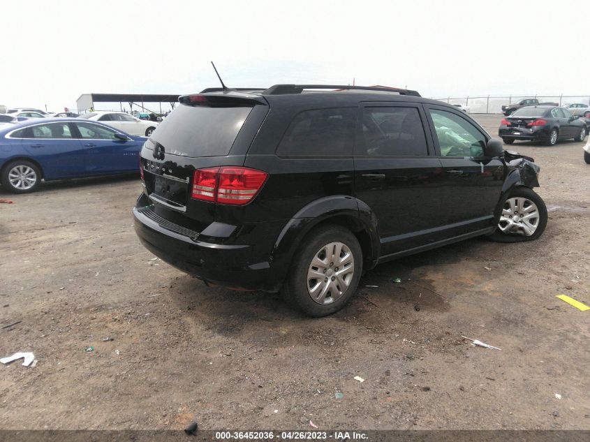 2018 DODGE JOURNEY SE - 3C4PDCAB2JT381942
