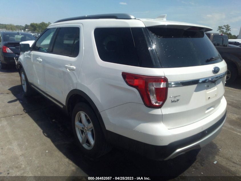 2016 FORD EXPLORER XLT - 1FM5K8D82GGA09004