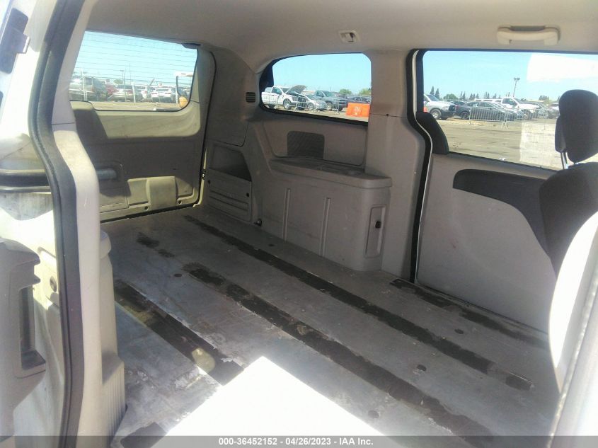 2013 RAM CARGO VAN TRADESMAN 2C4RRGAG2DR639221