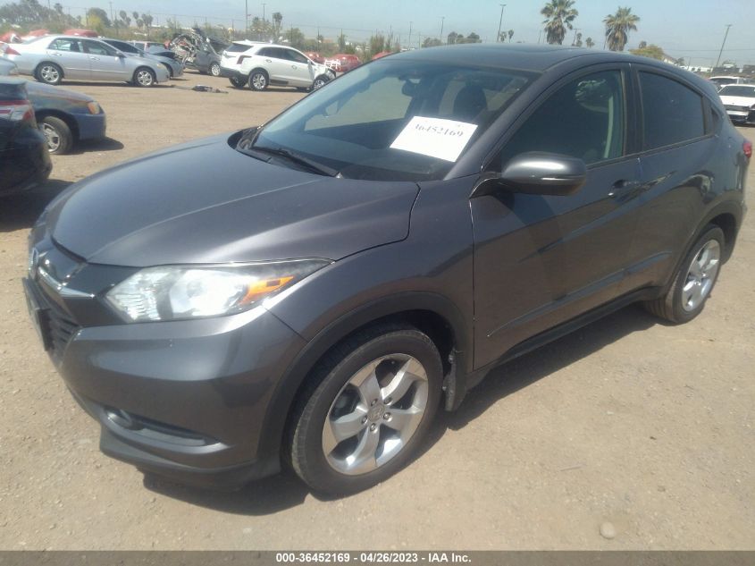 2016 HONDA HR-V EX - 3CZRU5H50GM721011