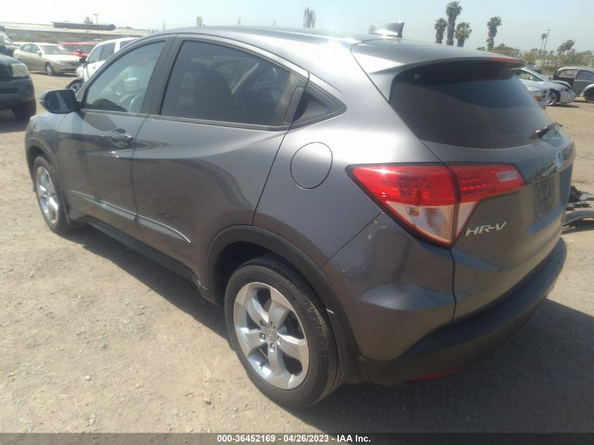 2016 HONDA HR-V EX - 3CZRU5H50GM721011