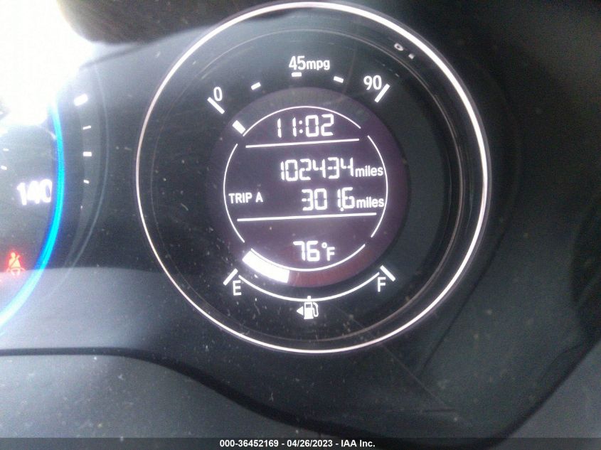 2016 HONDA HR-V EX - 3CZRU5H50GM721011