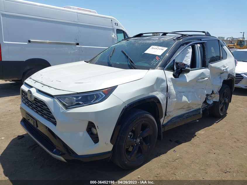 VIN 2T3E6RFV6MW003899 2021 TOYOTA RAV4 HYBRID XSE