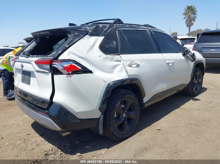 VIN 2T3E6RFV6MW003899 2021 TOYOTA RAV4 HYBRID XSE