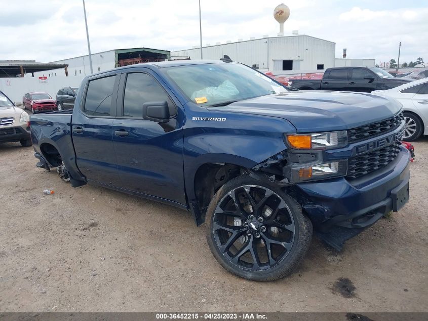 2019 CHEVROLET SILVERADO 1500 CUSTOM - 1GCPWBEF4KZ253956