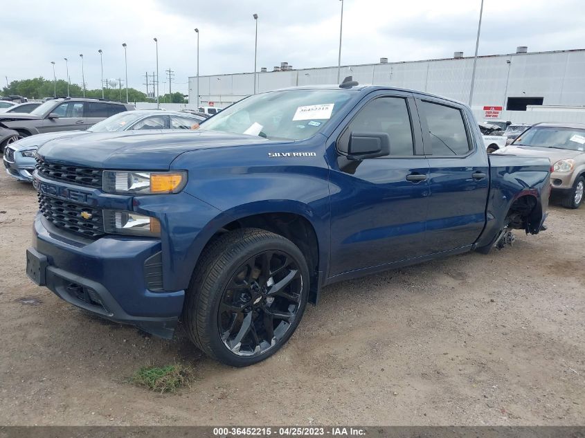 2019 CHEVROLET SILVERADO 1500 CUSTOM - 1GCPWBEF4KZ253956