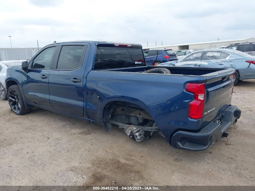 2019 CHEVROLET SILVERADO 1500 CUSTOM - 1GCPWBEF4KZ253956