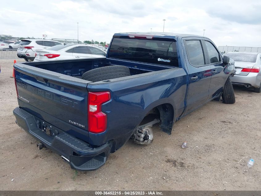 2019 CHEVROLET SILVERADO 1500 CUSTOM - 1GCPWBEF4KZ253956