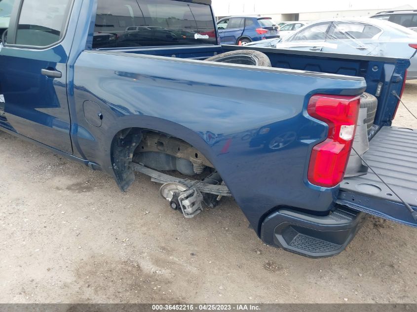 2019 CHEVROLET SILVERADO 1500 CUSTOM - 1GCPWBEF4KZ253956