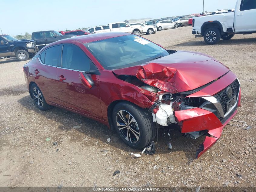 2022 NISSAN SENTRA SV - 3N1AB8CV1NY273503