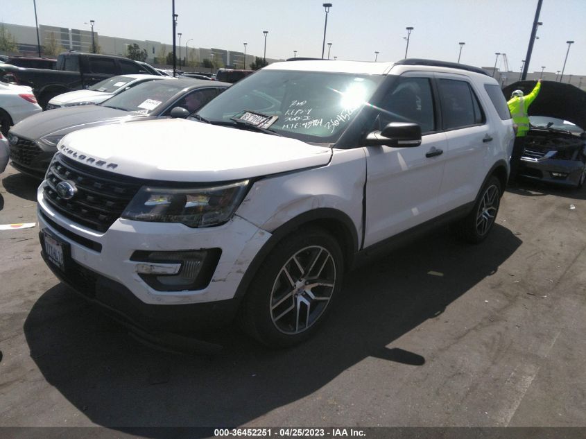 2017 FORD EXPLORER SPORT - 1FM5K8GT9HGC89800
