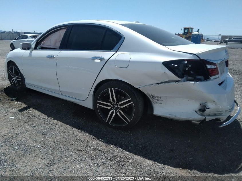 2016 HONDA ACCORD SEDAN TOURING - 1HGCR3F95GA026707
