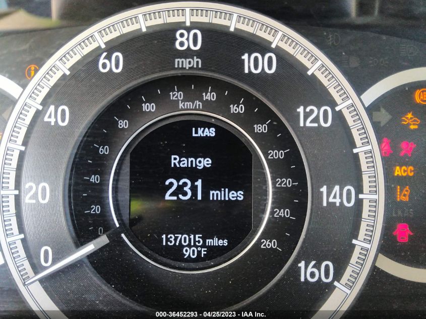 2016 HONDA ACCORD SEDAN TOURING - 1HGCR3F95GA026707