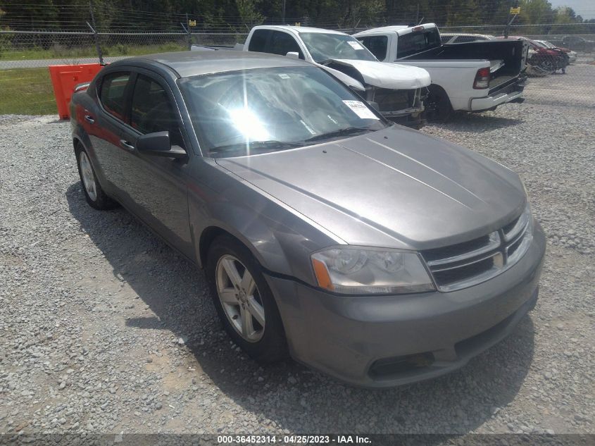 2013 DODGE AVENGER SE - 1C3CDZABXDN607168