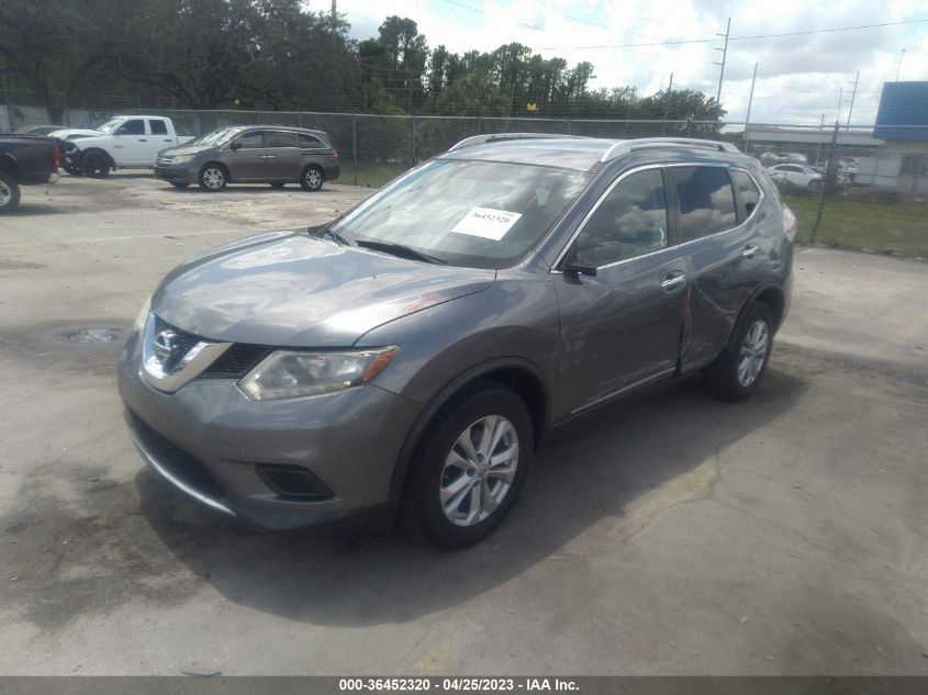 2015 NISSAN ROGUE SV/SL/S - KNMAT2MT3FP540373