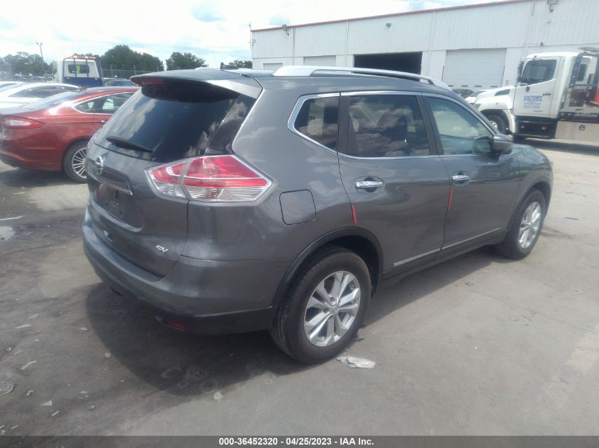 2015 NISSAN ROGUE SV/SL/S - KNMAT2MT3FP540373