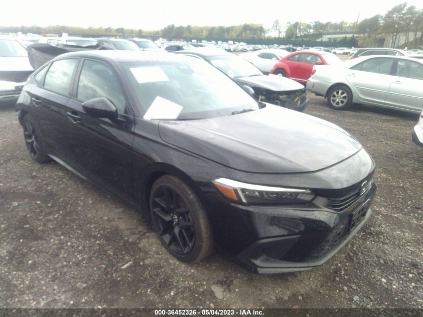 2022 HONDA CIVIC SEDAN SPORT - 2HGFE2F51NH574962