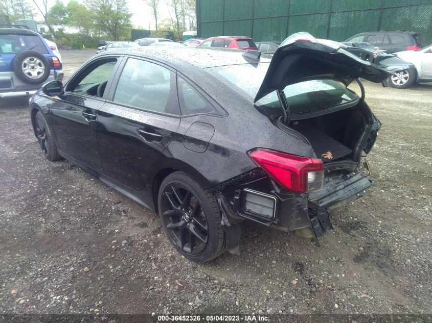 2022 HONDA CIVIC SEDAN SPORT - 2HGFE2F51NH574962