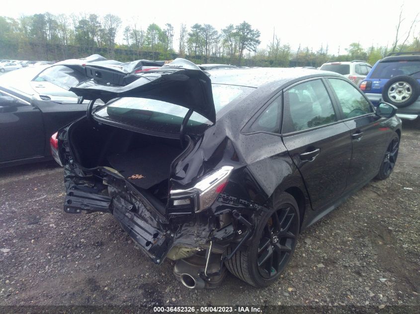 2022 HONDA CIVIC SEDAN SPORT - 2HGFE2F51NH574962
