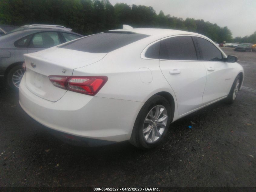 2021 CHEVROLET MALIBU LT - 1G1ZD5ST4MF017492