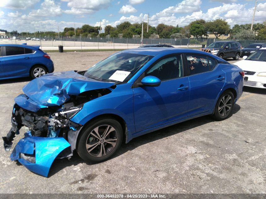 2020 NISSAN SENTRA SV - 3N1AB8CV0LY288460
