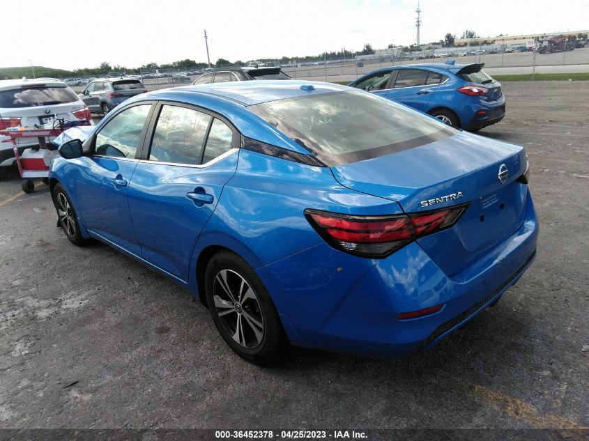 2020 NISSAN SENTRA SV - 3N1AB8CV0LY288460